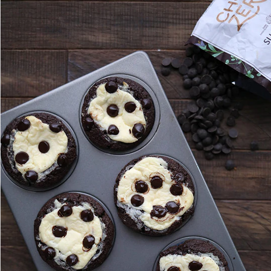 Perfect Keto Chocolate Cheesecake Muffins