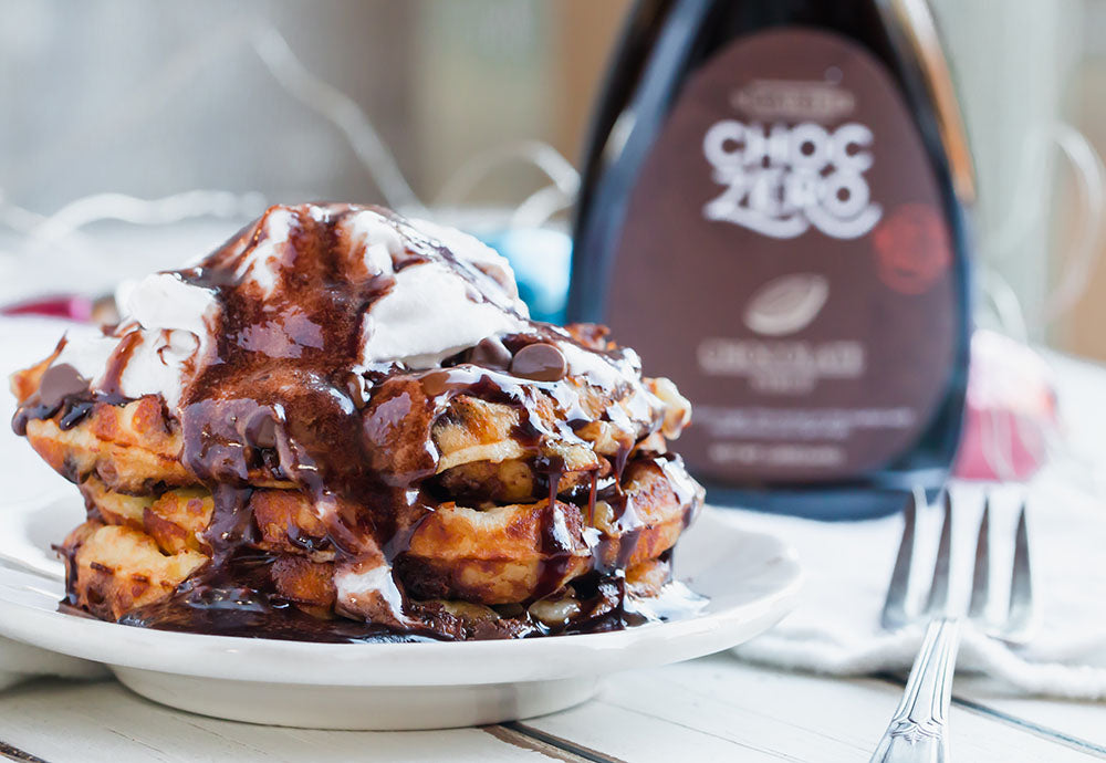 Low Carb Chocolate Chip Chaffles