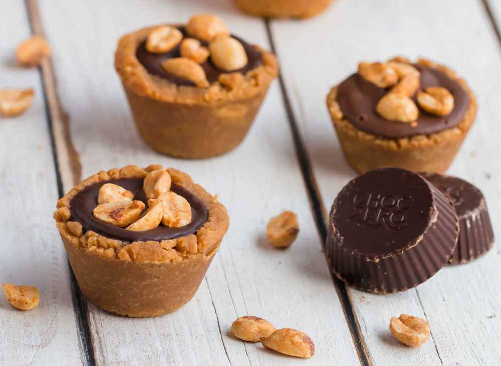 Keto Peanut Butter Cup Cookies | Low Carb Baking