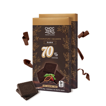 70% Dark Chocolate Squares