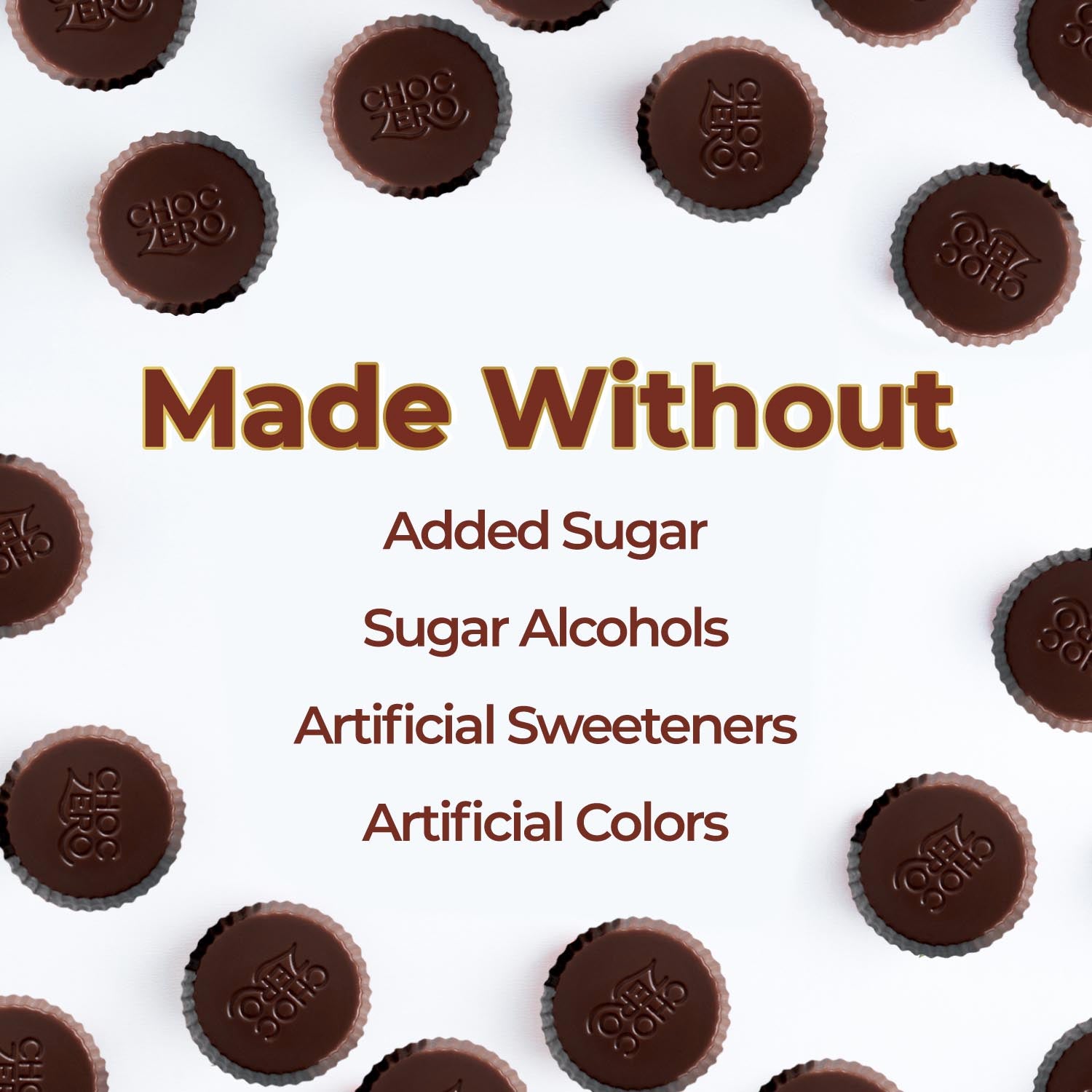 Sugar Free Dark Chocolate Peanut Butter Cups - Keto, Low Carb