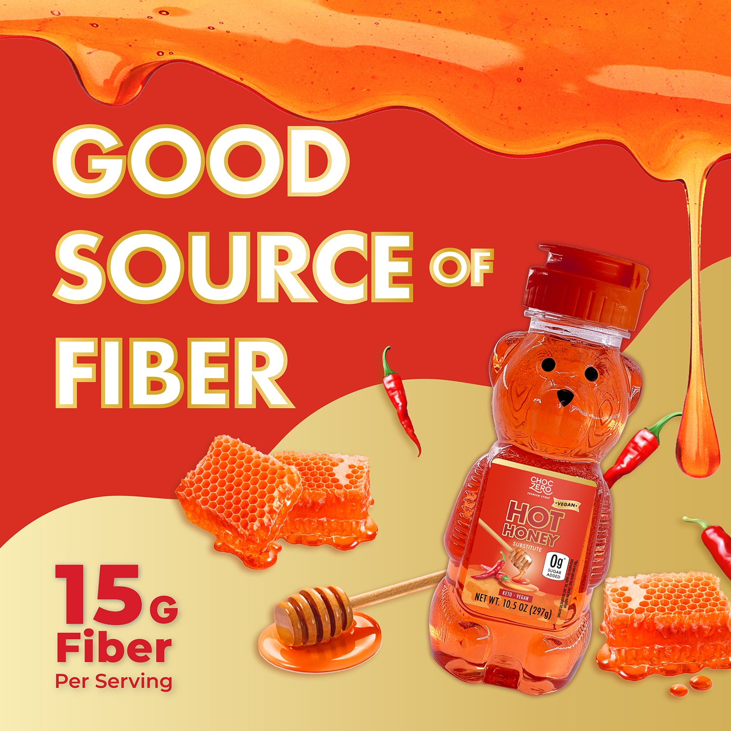 Keto Hot Honey - Vegan Spicy Honey Substitute, Sugar Free – ChocZero