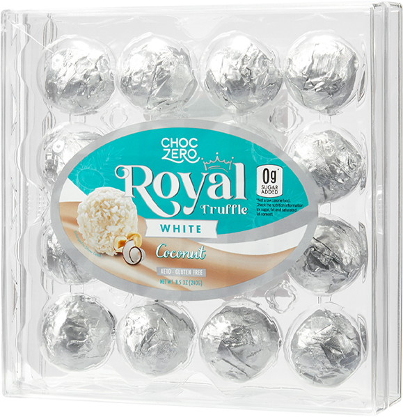White Chocolate Coconut Royal Truffles