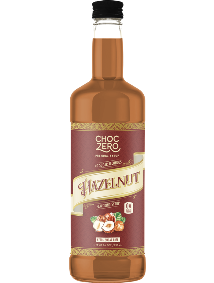 Sugar Free Hazelnut Coffee Syrup - Keto Friendly Flavoring Syrups – ChocZero