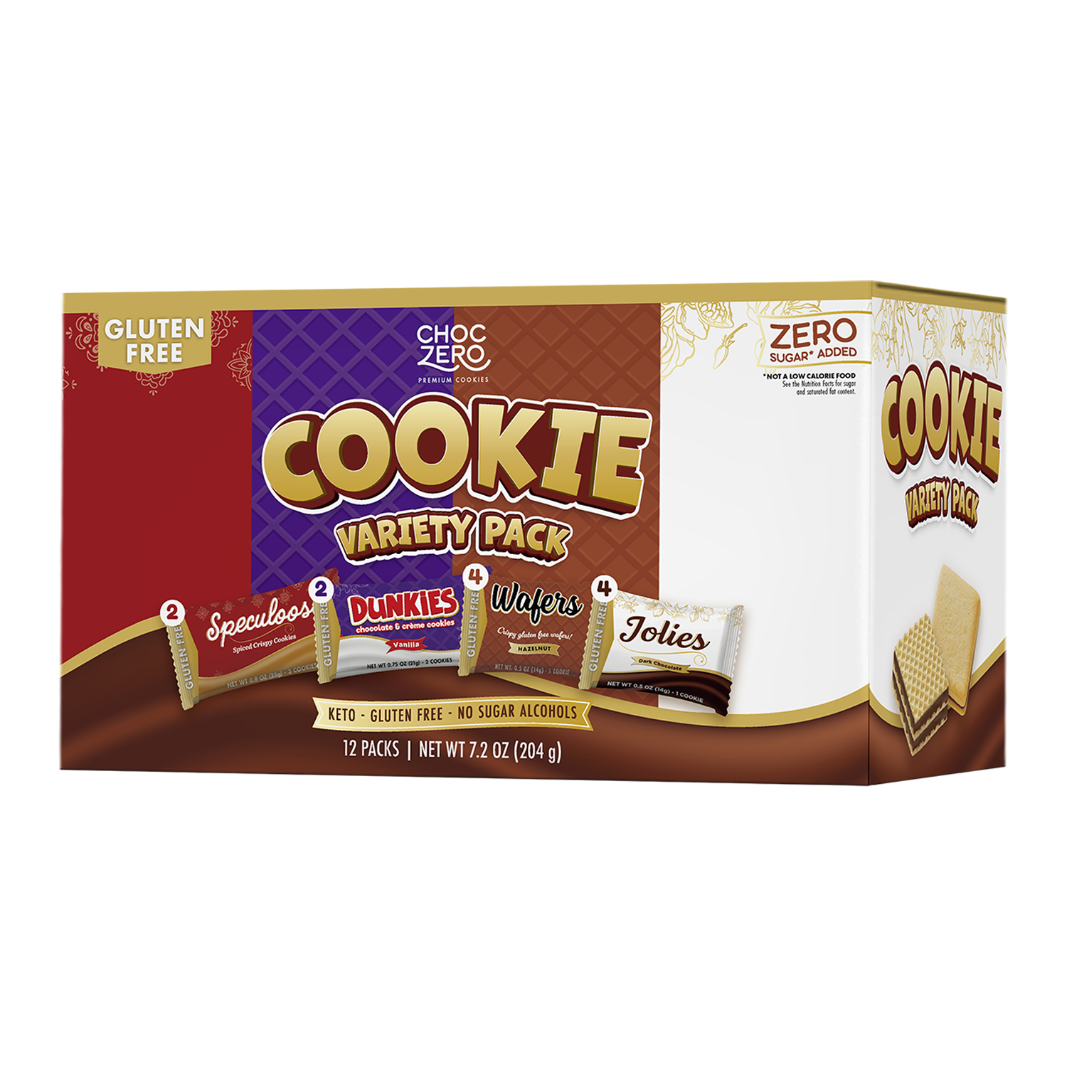 niko and... - ｸﾞｯｷｰ様 Cookie Variety Pack – No Sugar Added, Gluten Free & Keto Friendly