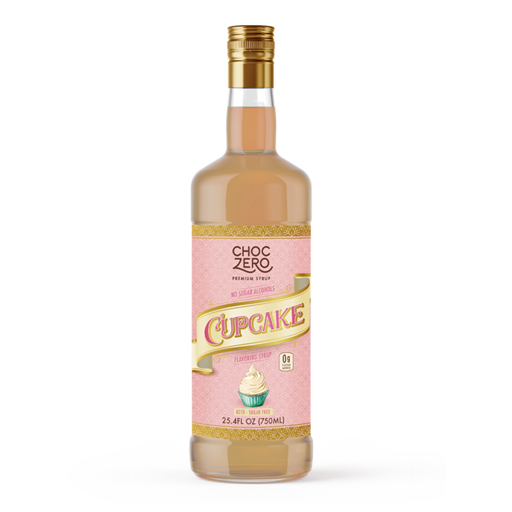 Sugar Free Cupcake Coffee Syrup - Keto Friendly, Gluten Free