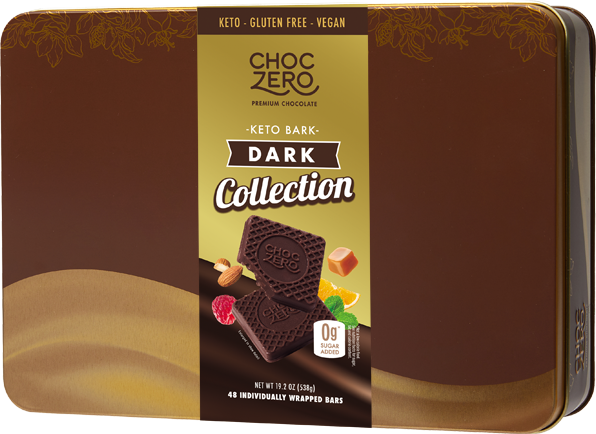 Dark Chocolate Collection Keto Bark Tin