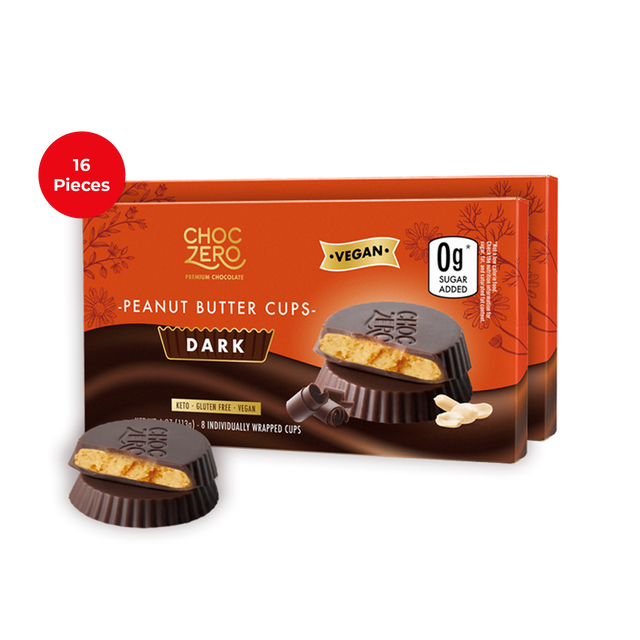 Dark Chocolate Keto Peanut Butter Cups