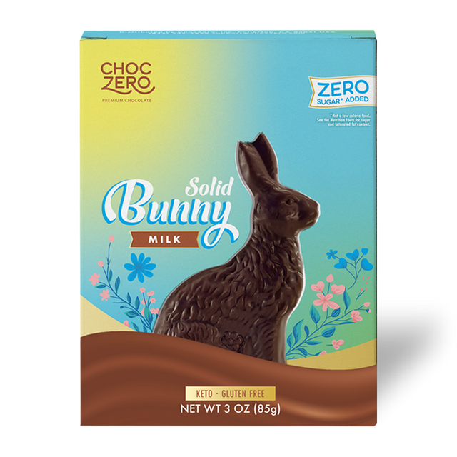 Milk Chocolate Keto Easter Bunny