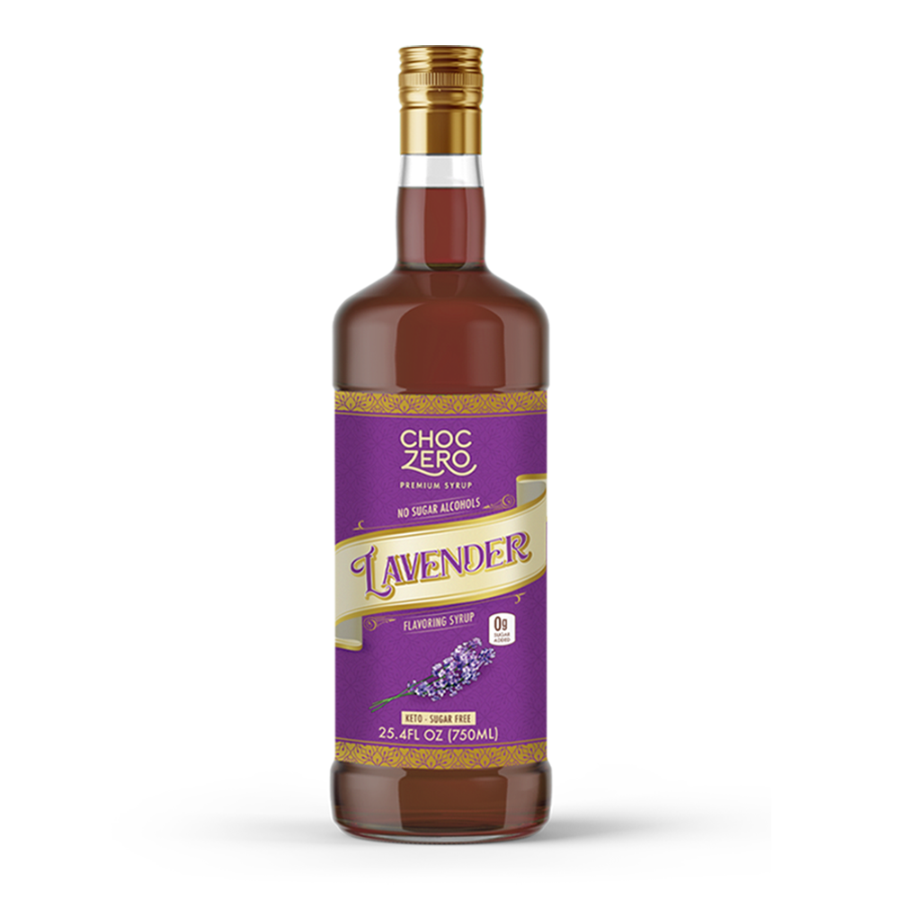 Sugar Free Lavender Coffee Syrup - Keto Friendly, Gluten Free