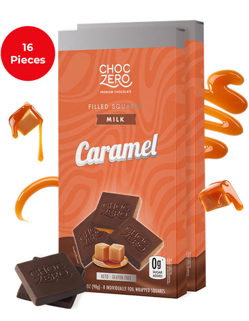 Milk Chocolate Caramel Squares