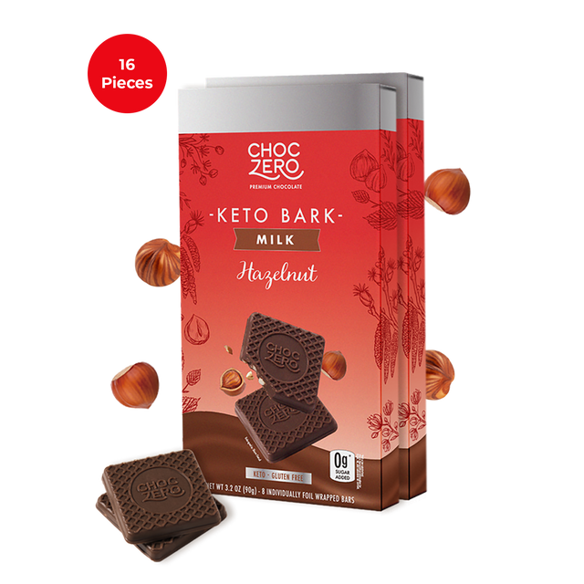 Milk Chocolate Hazelnut Keto Bark
