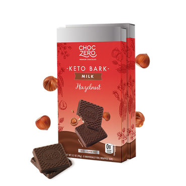 Milk Chocolate Hazelnut Keto Bark