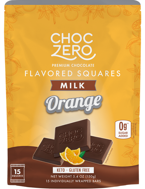 Milk Chocolate Orange Squares