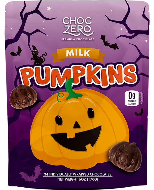 Milk Chocolate Halloween Pumpkins