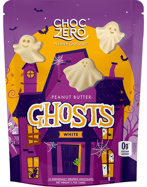 White Chocolate Peanut Butter Ghosts