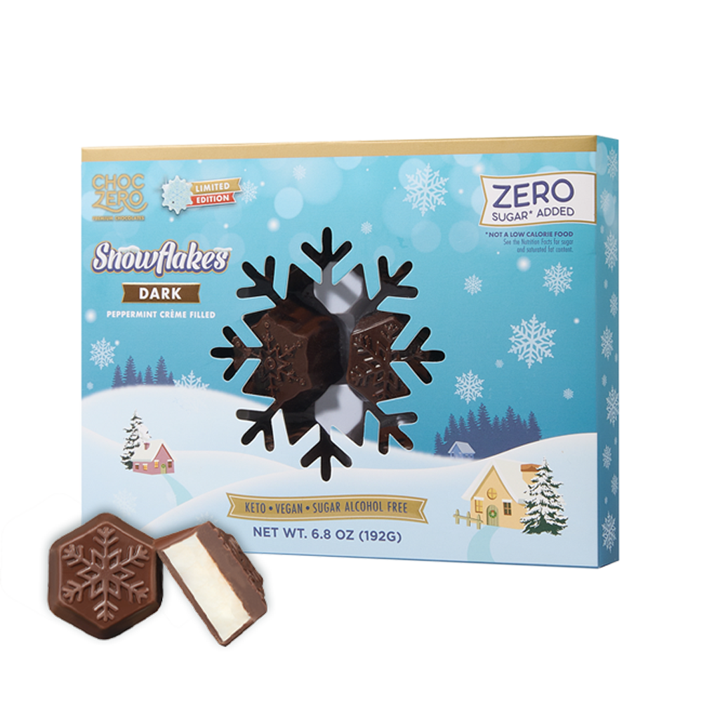 Peppermint Creme Dark Chocolate Truffles – ChocZero