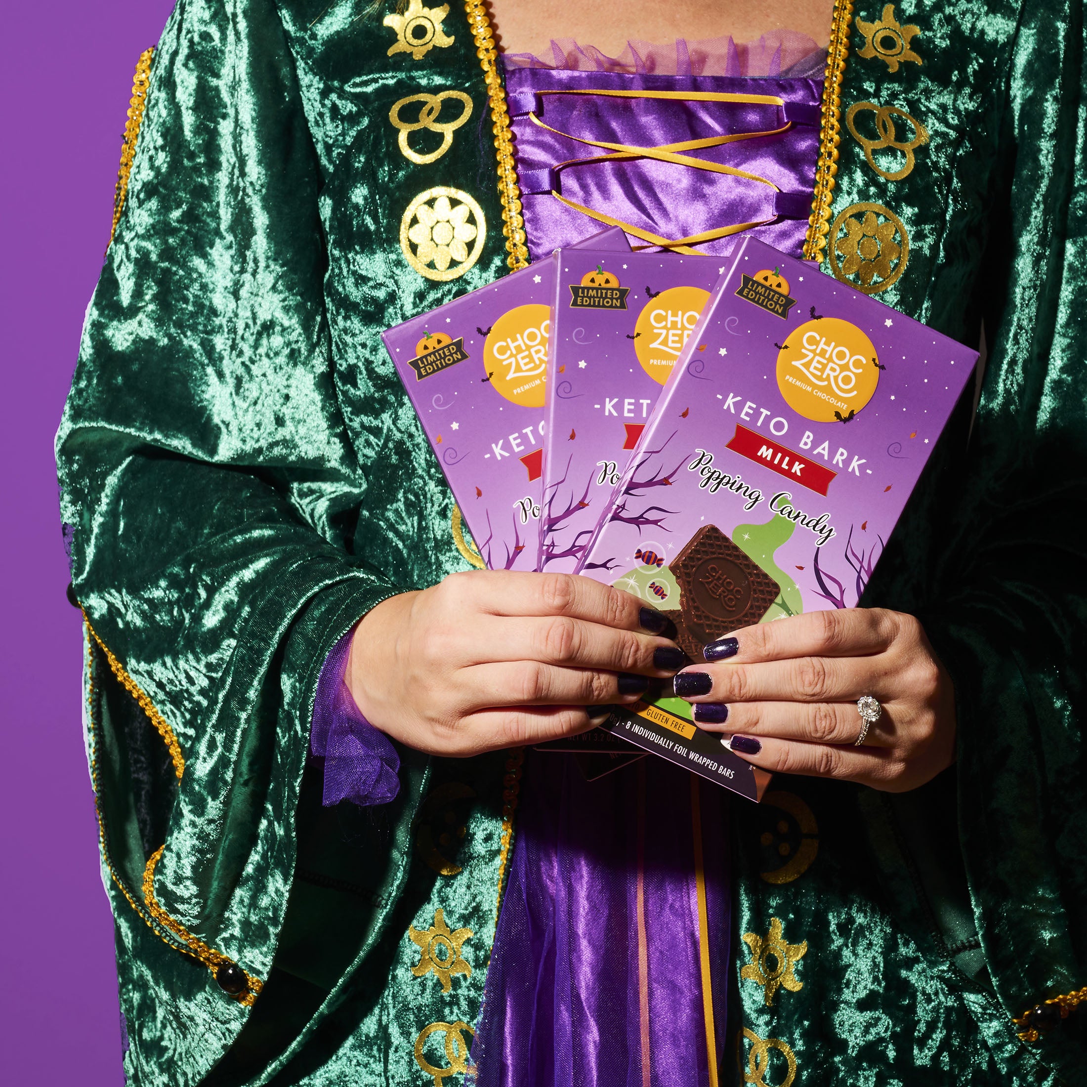 Halloween Popping Keto Bark - Gluten Free Halloween Candy – ChocZero