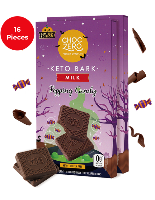 Halloween Popping Keto Bark