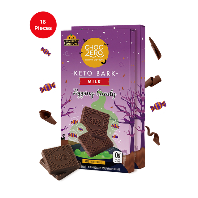 Halloween Popping Keto Bark