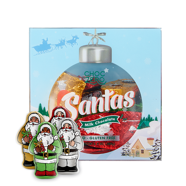Milk Chocolate Santas