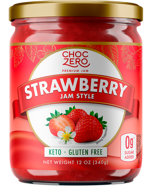 Keto Strawberry Jam Preserves
