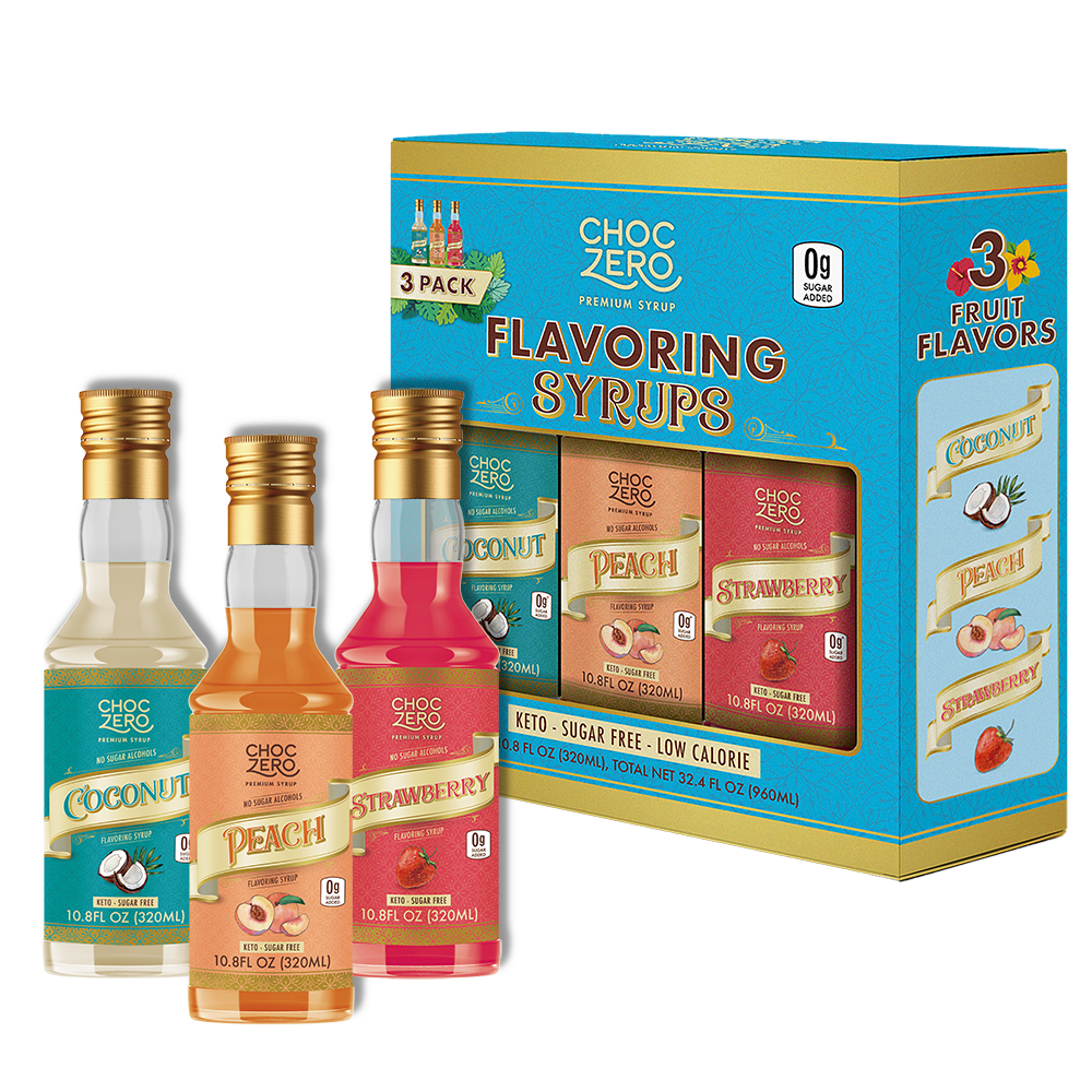 Sugar Free Coffee Summer Syrup Trio – ChocZero Sugar Free Coffee Summer Syrup Trio – ChocZero