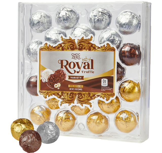 Royal Truffle Variety Pack - White, Milk, and Dark Chocolate
