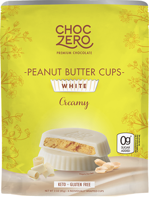 White Chocolate Keto Peanut Butter Cups