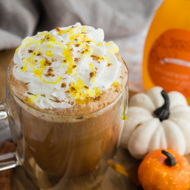 Keto Pumpkin Spice Mocha Latte