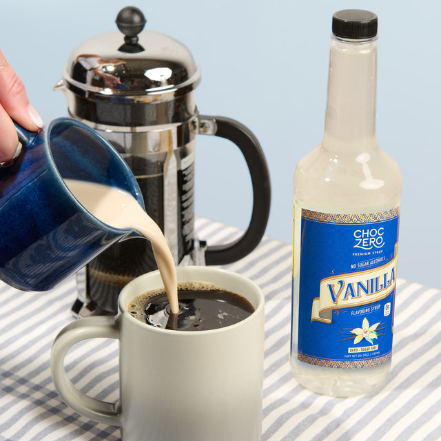 How to use Sugar Free Coffee Syrup in my Beverages?