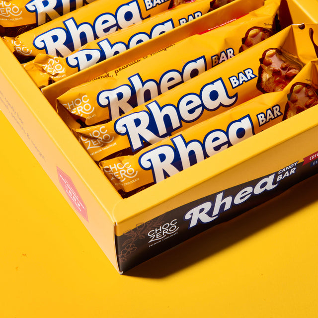 Introducing the Rhea Bar: A Keto Caramel Candy Bar