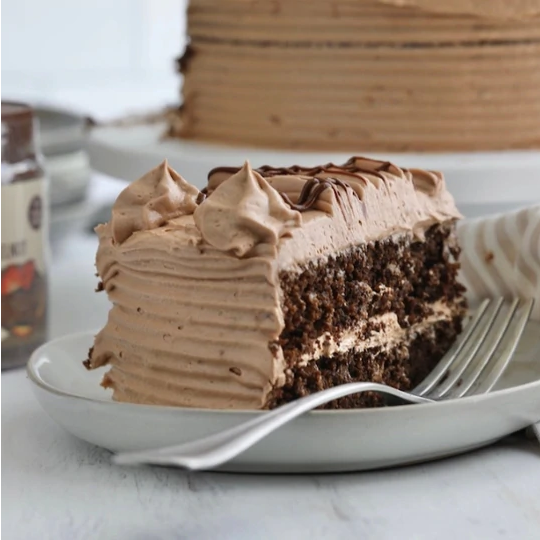 Keto Chocolate Hazelnut Cake