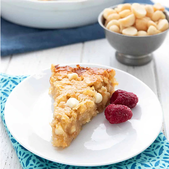 Keto Macadamia Nut Pie