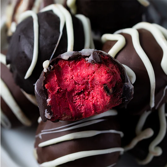 Keto Red Velvet Truffles