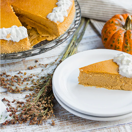 White Chocolate Pumpkin Cheesecake