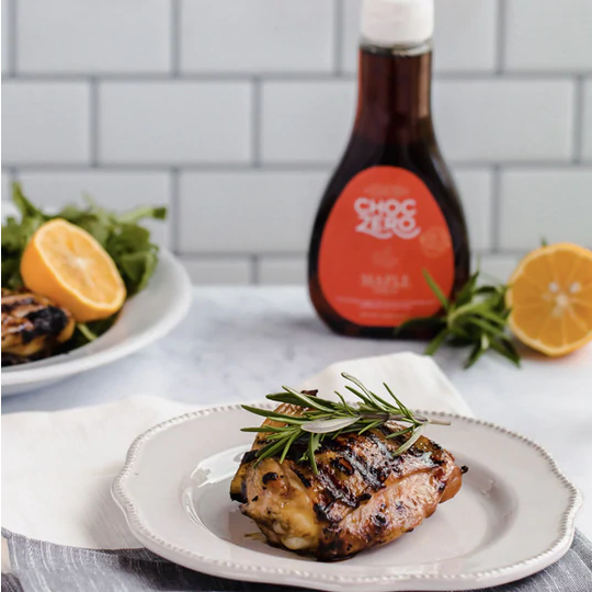 Low Carb Grilled Maple Rosemary Chicken