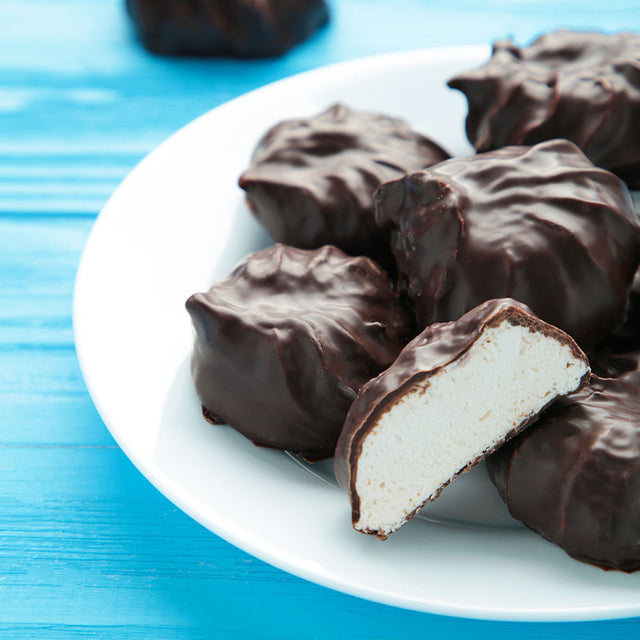 Easy Chocolate Covered Low Carb Marshmallows