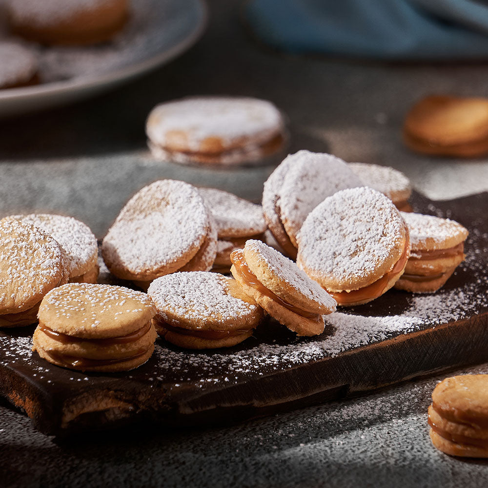 Keto Shortbread Sandwich Cookies