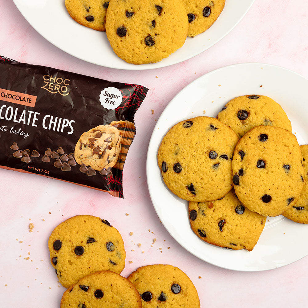 Lupin Flour Keto Chocolate Chip Cookies