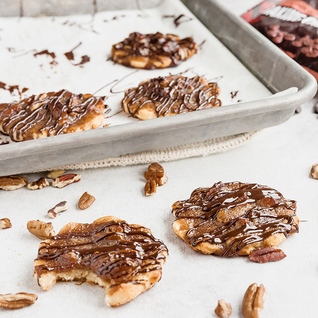 Holiday Keto Pecan Pie Cookies