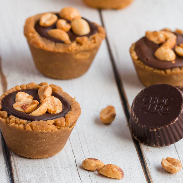 Keto Peanut Butter Cup Cookies | Low Carb Baking