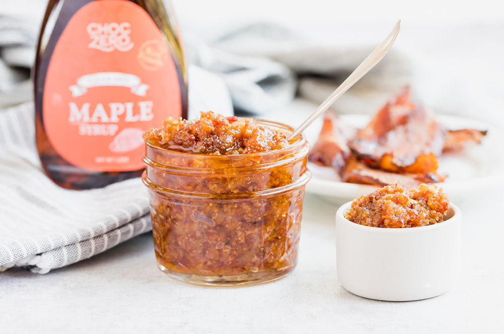 How to Make Keto Maple Bacon Jam