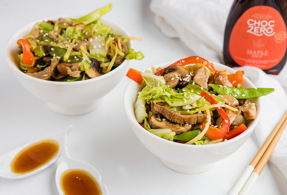 Simple Maple & Ginger Keto Stir Fry