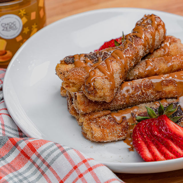 Keto French Toast Rollups