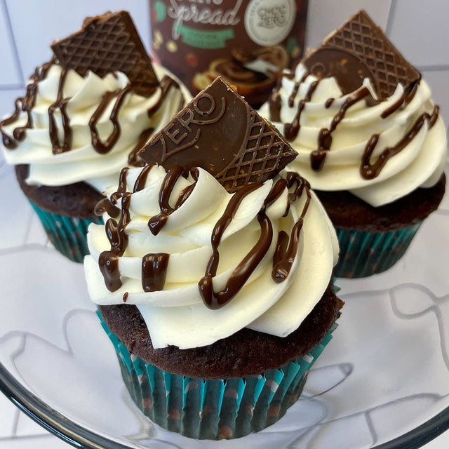 Keto Double Chocolate Cupcakes