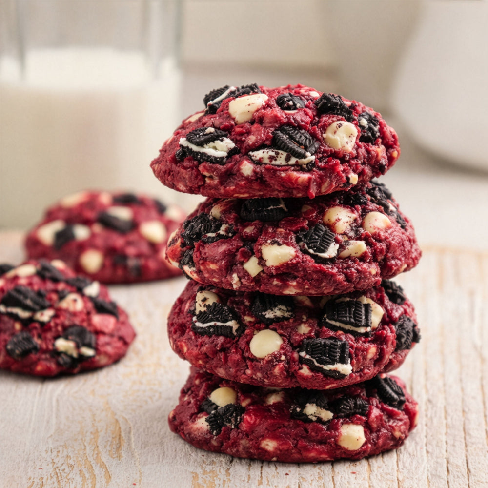 Gluten Free Oreo™ Red Velvet Cookies