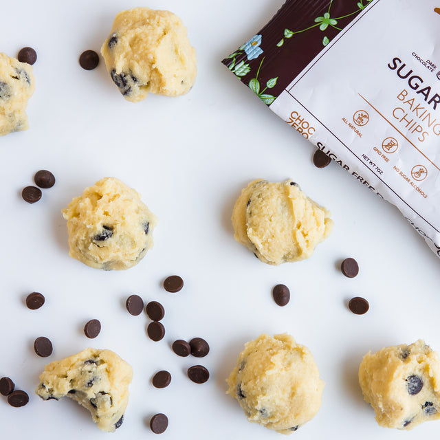 Chocolate Chip Cookie Dough Fat Bombs