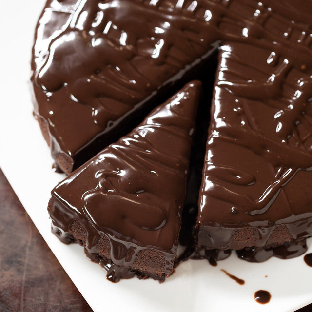 We use our sugar free dark chocolate chips to make the cake rich and fudgy.