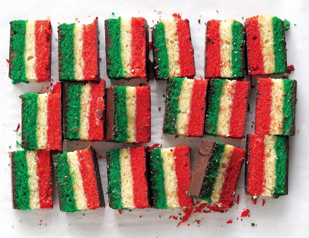 Gluten Free Italian Rainbow Cookies